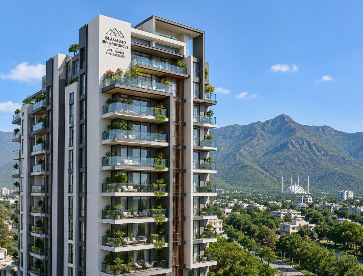 Sky residence with Margalla views